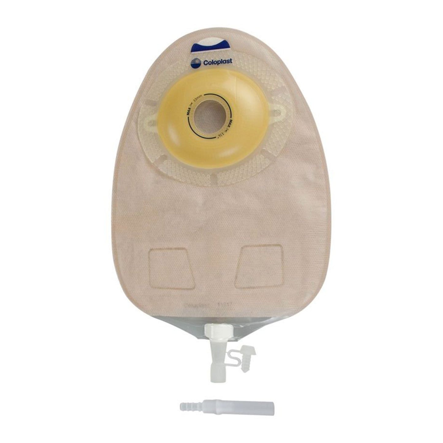 SenSura® Urostomy Pouch One-Piece System 10-3/8 Inch Length, Maxi Convex Light, Pre-Cut 1-1/4 Inch Stoma Drainable (847156_BX)