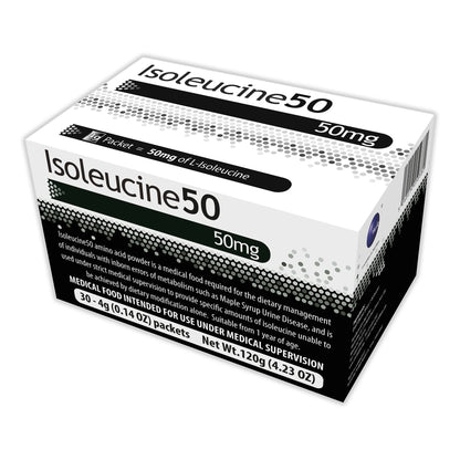 Isoleucine50 Oral Supplement Unflavored Powder 4 Gram Individual Packet (1140727_BX)