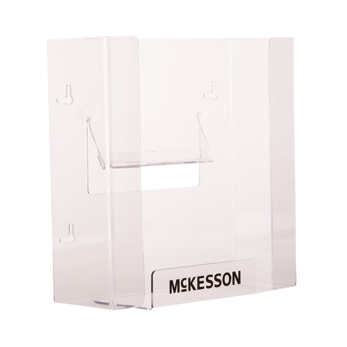 McKesson Glove Box Holder Horizontal or Vertical Mounted 2-Box Capacity Clear 4 X 10 X 10-3/4 Inch Plastic (464712_EA)