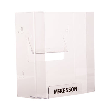 McKesson Glove Box Holder Horizontal or Vertical Mounted 2-Box Capacity Clear 4 X 10 X 10-3/4 Inch Plastic (464712_CS)