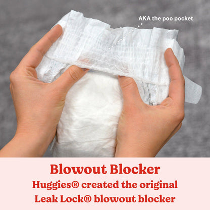 Huggies® Little Movers Unisex Baby Diaper Size 7 Disposable Moderate Absorbency (1254303_CS)