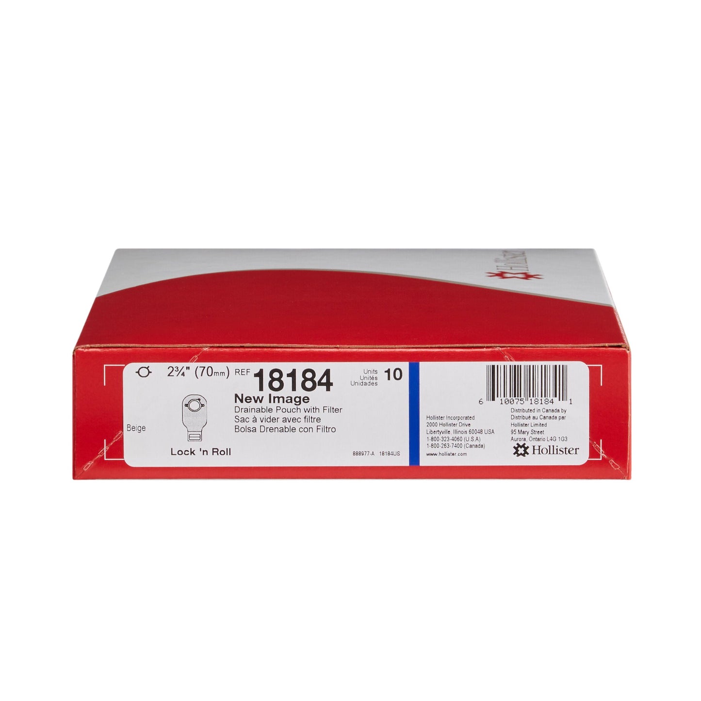 New Image™ Colostomy Pouch Two-Piece System 12 Inch Length Drainable (474567_BX)