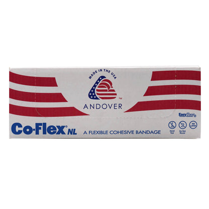 CoFlex® NL Cohesive Bandage 4 Inch X 5 Yard Self-Adherent Closure Neon Pink / Blue / Purple / Light Blue / Neon Green / Red NonSterile 12 lbs. Tensile Strength (364600_CS)