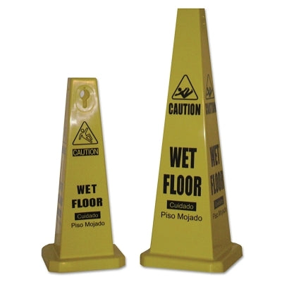 Cortina Lamba Safety Cone, Wet Floor, Yellow (831-03-600-08)