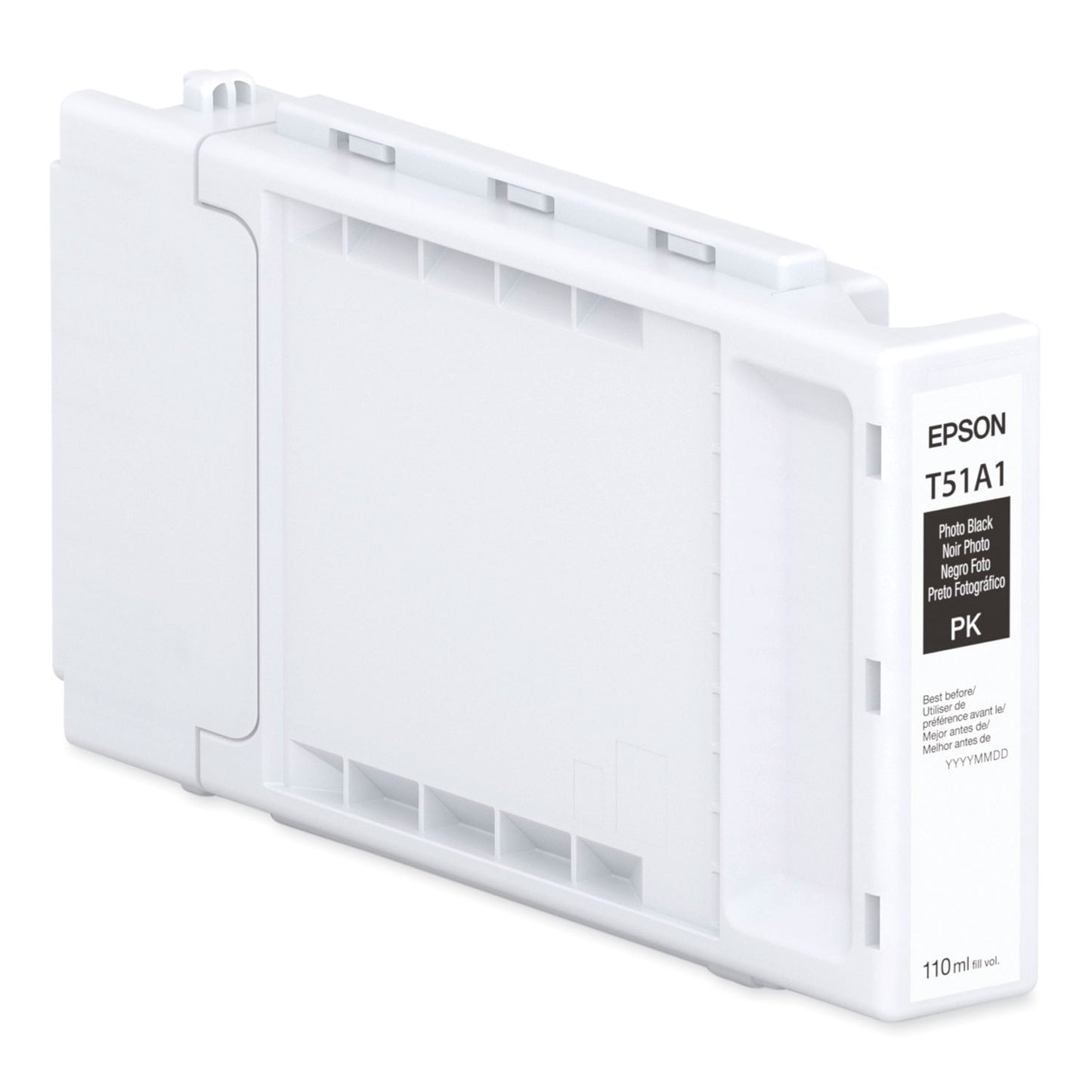 Epson® T51A120 (T51A) UltraChrome XD3 High Capacity Ink, 110 mL, Photo Black (EPST51A120)
