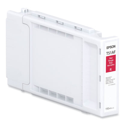 Epson® T51AF20 (T51A) UltraChrome XD3 High Capacity Ink, 110 mL, Red (EPST51AF20)