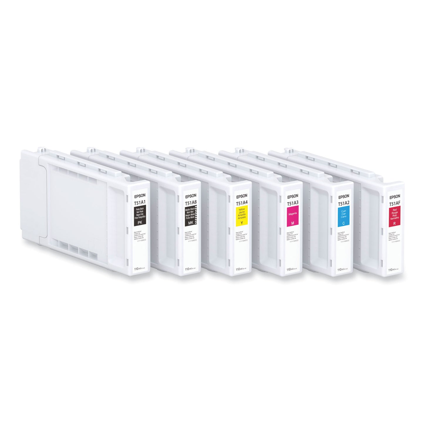 Epson® T51A420 (T51A) UltraChrome XD3 High Capacity Ink, 110 mL, Yellow (EPST51A420)