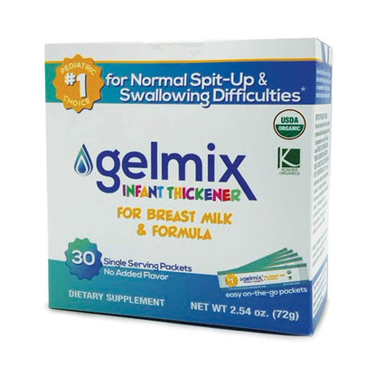 Gelmix® Infant Formula and Breast Milk Thickener 2.4 Gram Individual Packet Unflavored Powder IDDSI Level 1 Slightly Thick (1148667_EA)