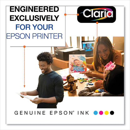 Epson® T232520S (T232) Claria Ink, 165 Page-Yield, Cyan/Magenta/Yellow (EPST232520S)