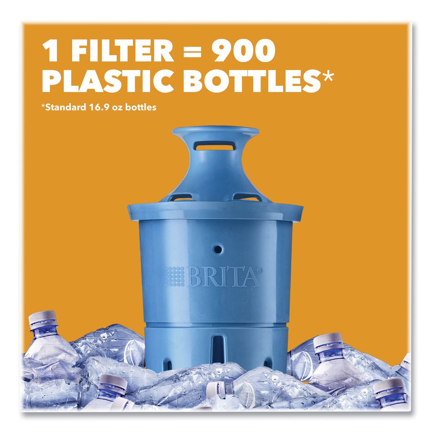 Brita® Pacifica Pitcher with Longlast+ Filter, 10 Cups, White/Clear (CLO36515)