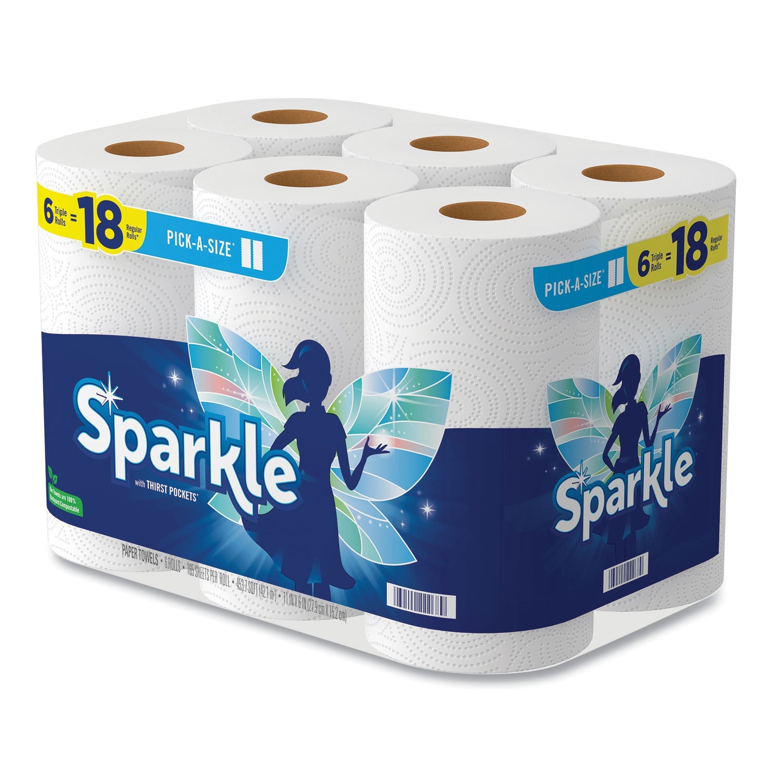 pick-a-size-perforated-kitchen-triple-roll-towels-with-thirst-pockets-2-ply-11-x-6-white-165-sheets-roll-6-rolls-pack-gpc22269501_2
