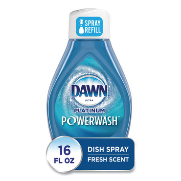 Dawn® Platinum Powerwash Dish Spray Refill, Fresh Scent, 16 oz Refill Bottle (PGC52366)