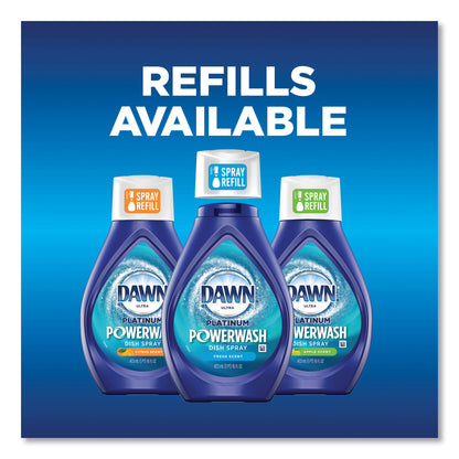 Dawn® Platinum Powerwash Dish Spray Refill, Fresh Scent, 16 oz Refill Bottle (PGC52366)