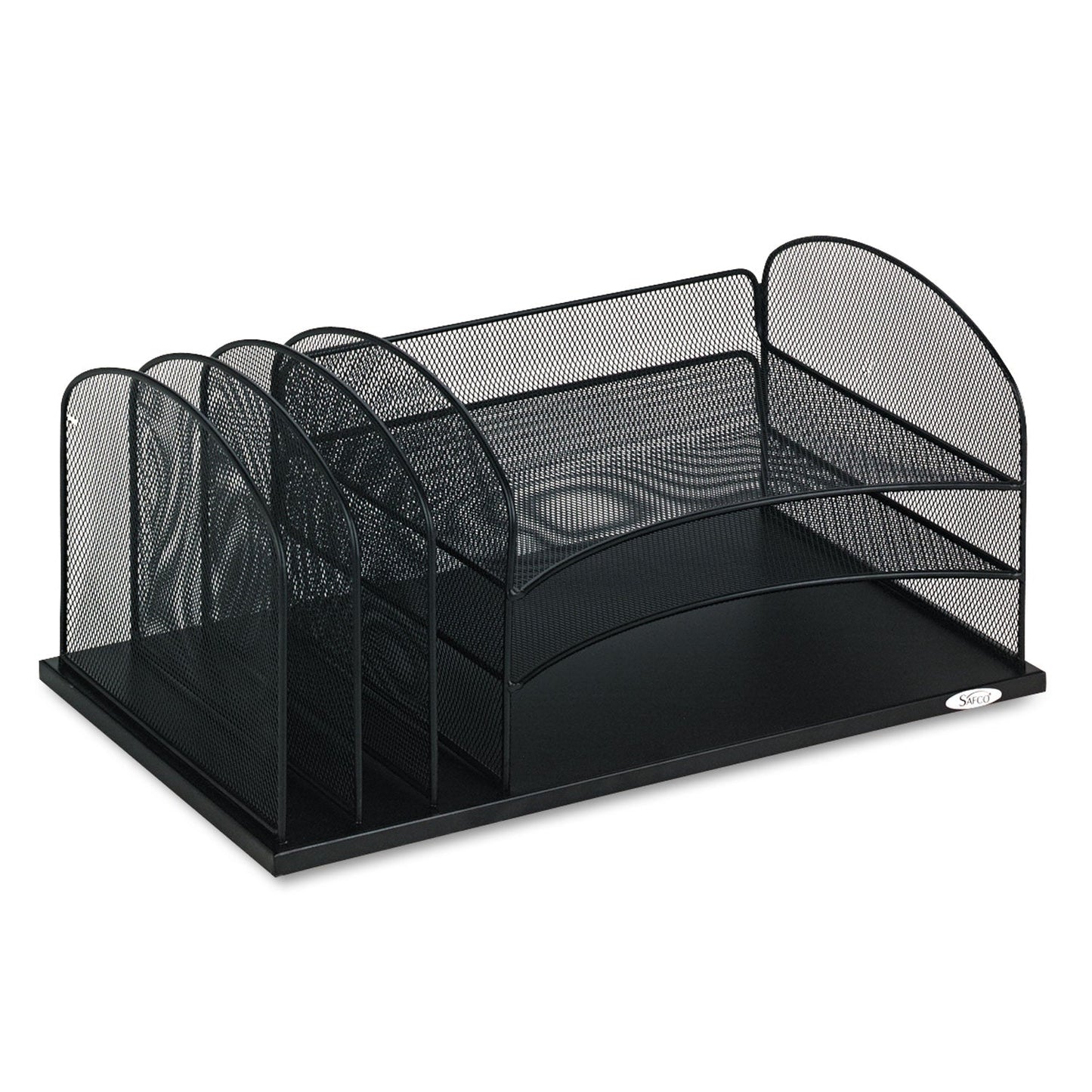 safco-onyx-desk-organizer-with-three-horizontal-and-three-upright-sections-num-saf3254bl_1