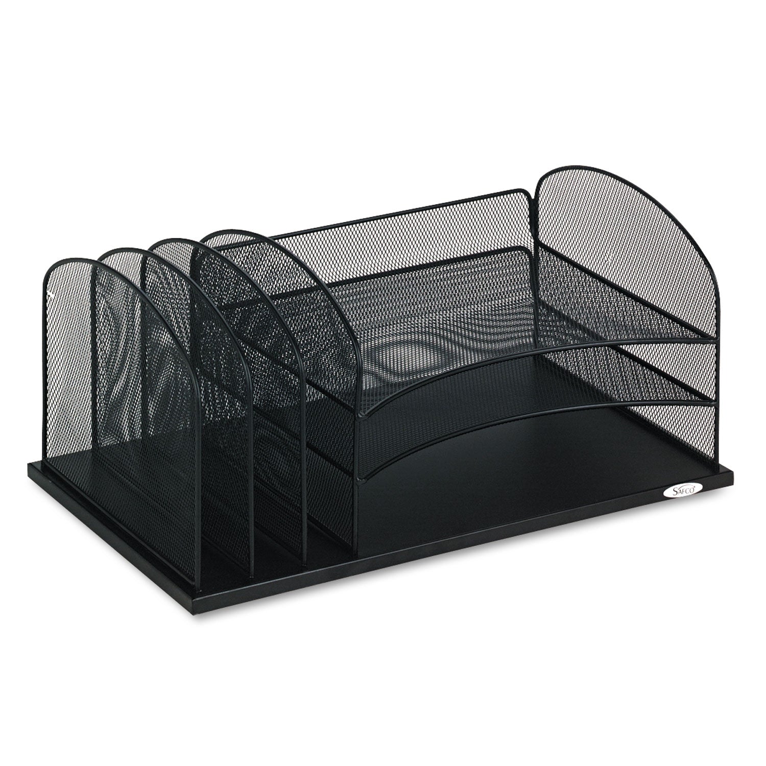 safco-onyx-desk-organizer-with-three-horizontal-and-three-upright-sections-num-saf3254bl_1