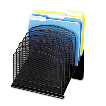 safco-onyx-mesh-desk-organizer-with-tiered-sections-num-saf3258bl_2