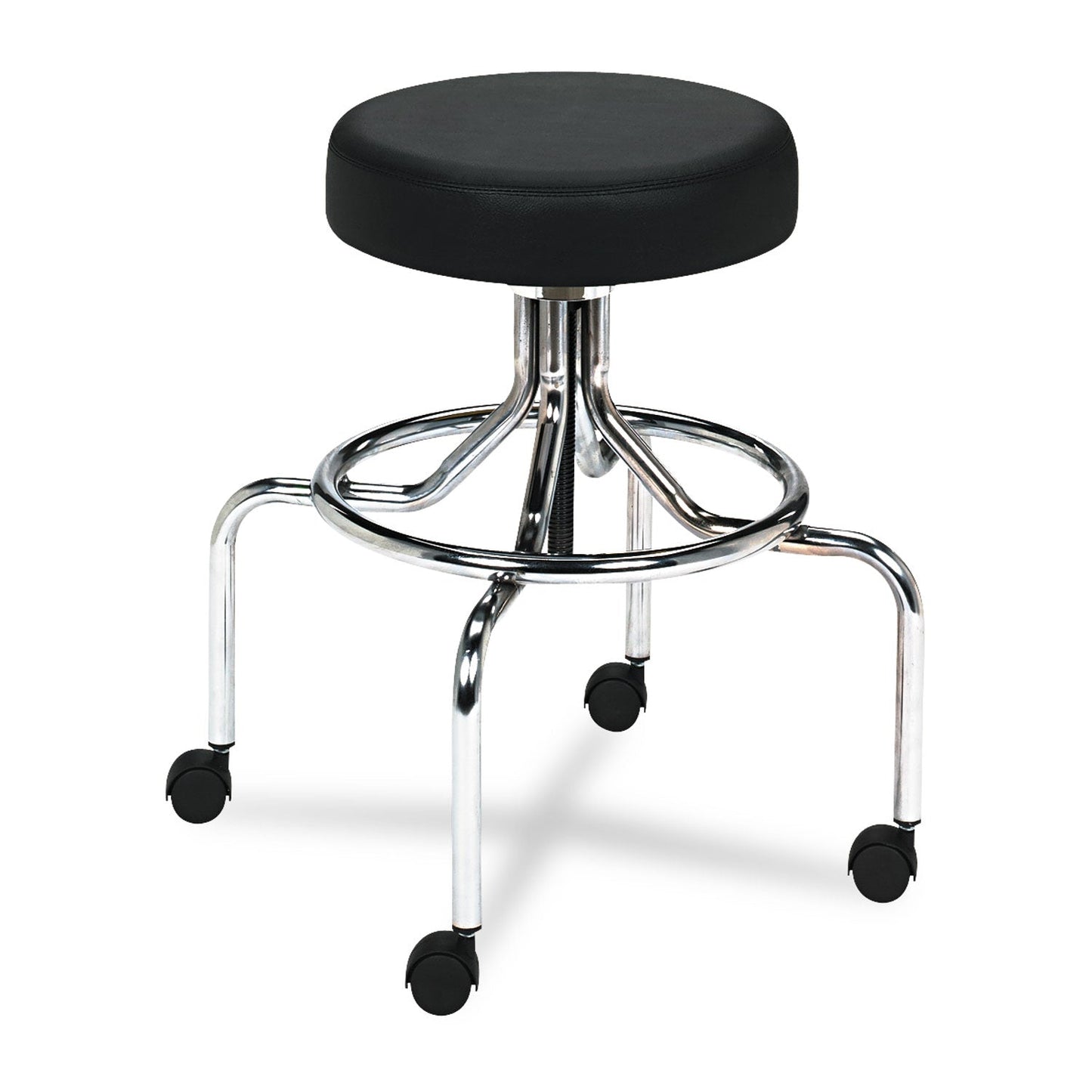 screw-lift-stool-with-high-base-supports-up-to-250-lb-33-seat-height-black-seat-chrome-base-ships-in-1-3-business-days-saf3433bl_1
