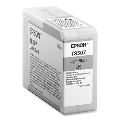 Epson® T850700 Ink, Light Black (EPST850700)