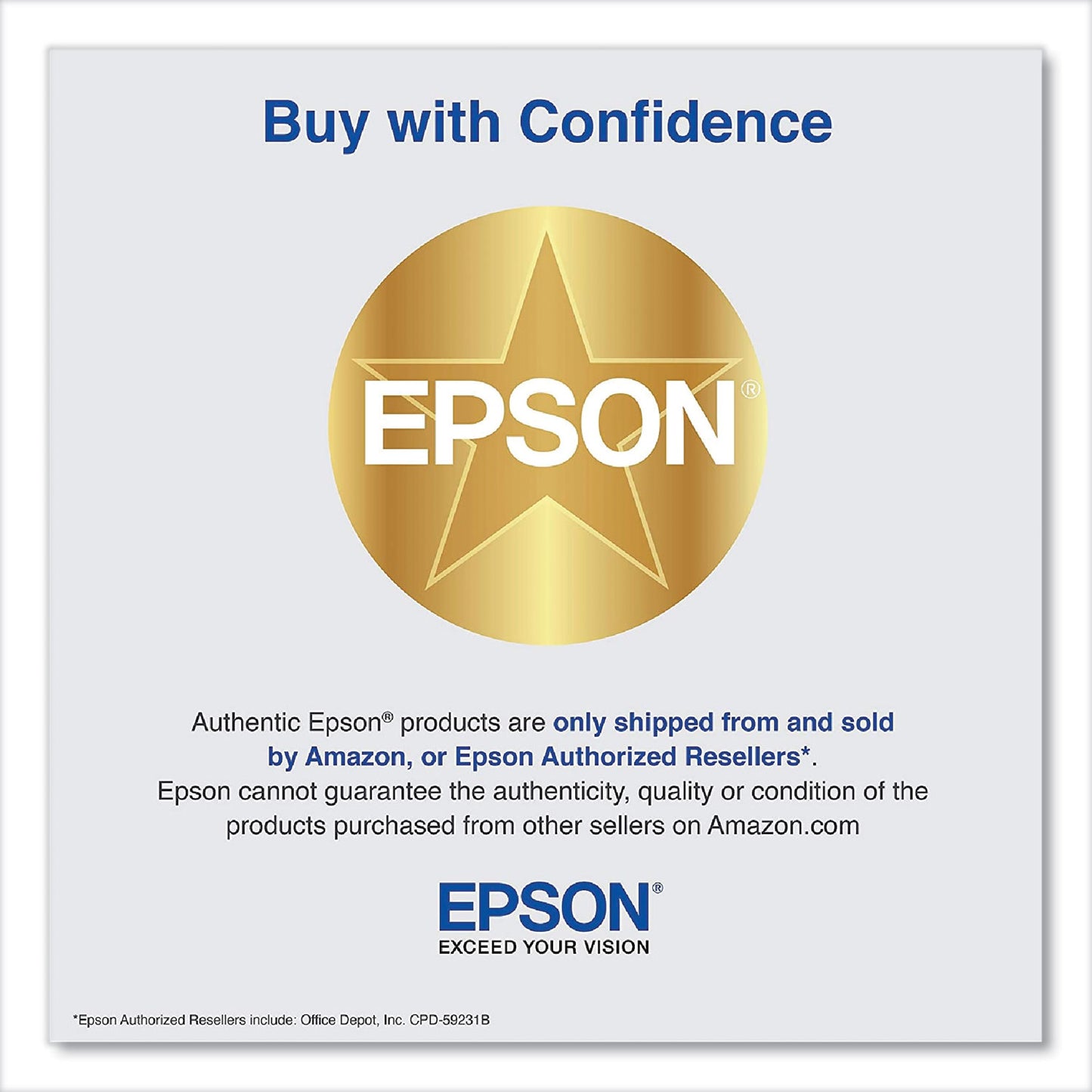 Epson® T850700 Ink, Light Black (EPST850700)