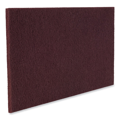 Scotch-Brite™ Surface Preparation Pad, 18 x 12, Maroon, 5/Carton (MMMSPPP12X18)