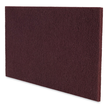 Scotch-Brite™ Surface Preparation Pad Plus, 20 x 14, Maroon, 5/Carton (MMMSPPP14X20)