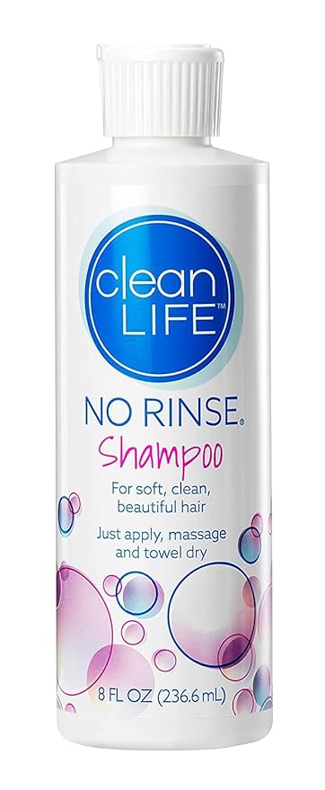 No Rinse® Rinse-Free Shampoo 8 oz. Flip Top Bottle Scented (833977_EA)