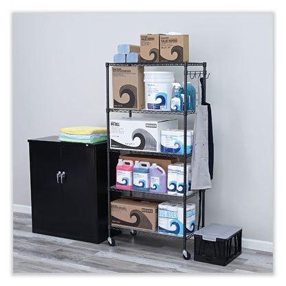 alera-5-shelf-wire-shelving-kit-with-casters-and-shelf-liners-num-alesw653618ba_5