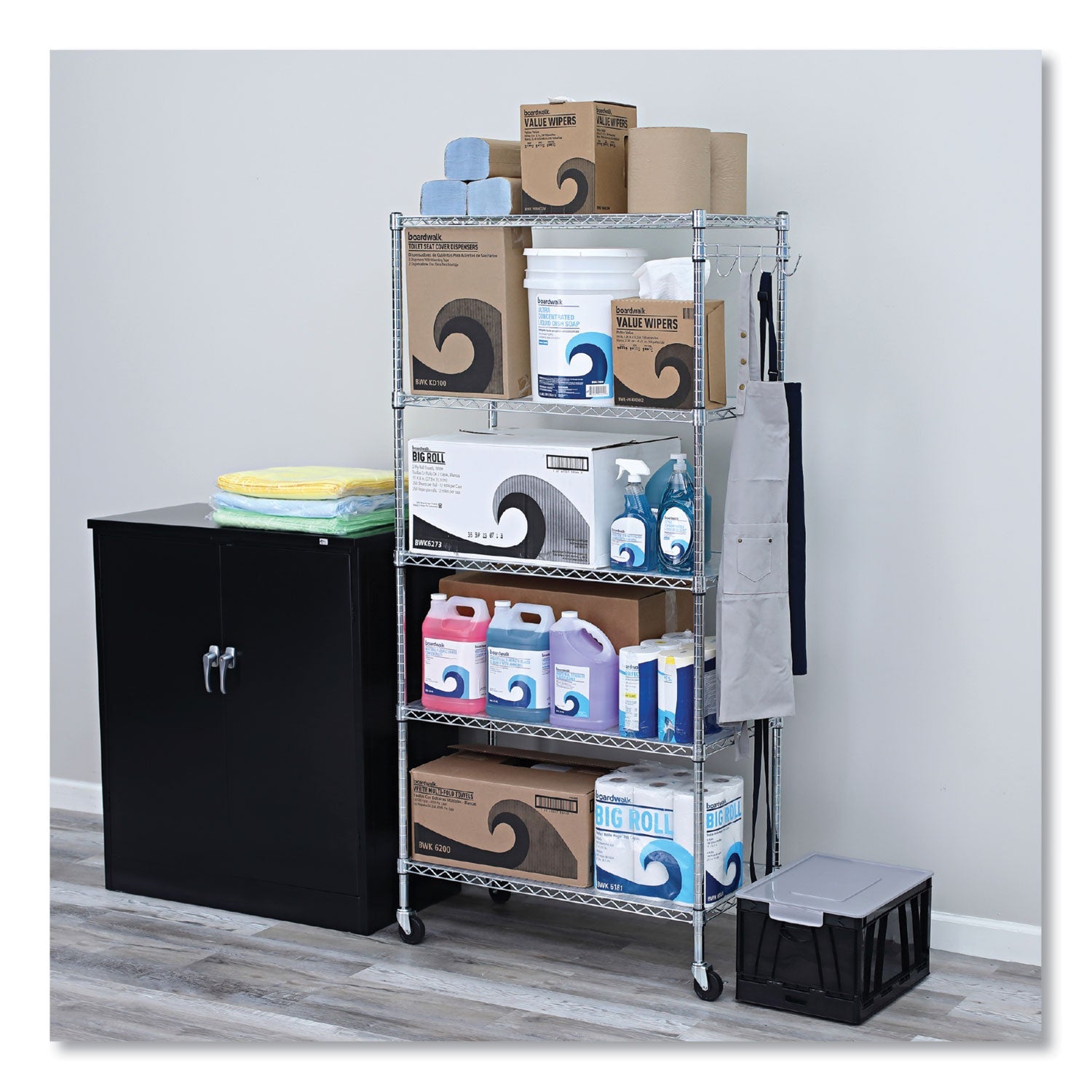 alera-5-shelf-wire-shelving-kit-with-casters-and-shelf-liners-num-alesw653618sr_5