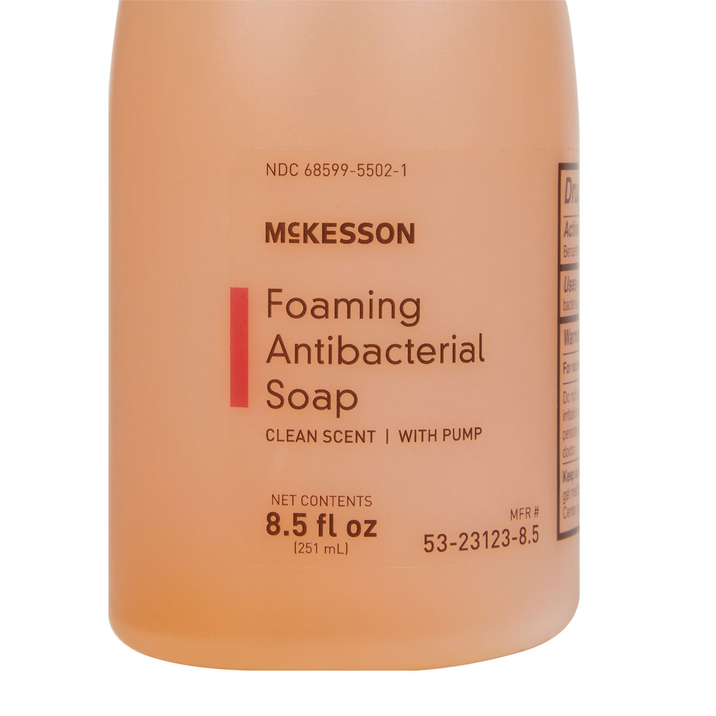 McKesson Antibacterial Soap Foaming 8.5 oz. Pump Bottle Clean Scent (1067684_EA)