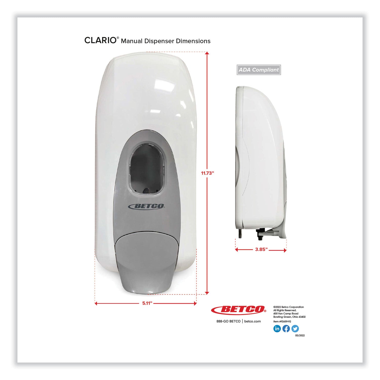 betco-clario-manual-skin-care-foam-dispenser-manual-1-06-quart-capacity-hygienic-num-bet9254200_4