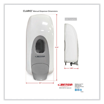 betco-clario-manual-skin-care-foam-dispenser-manual-1-06-quart-capacity-hygienic-num-bet9254200_4