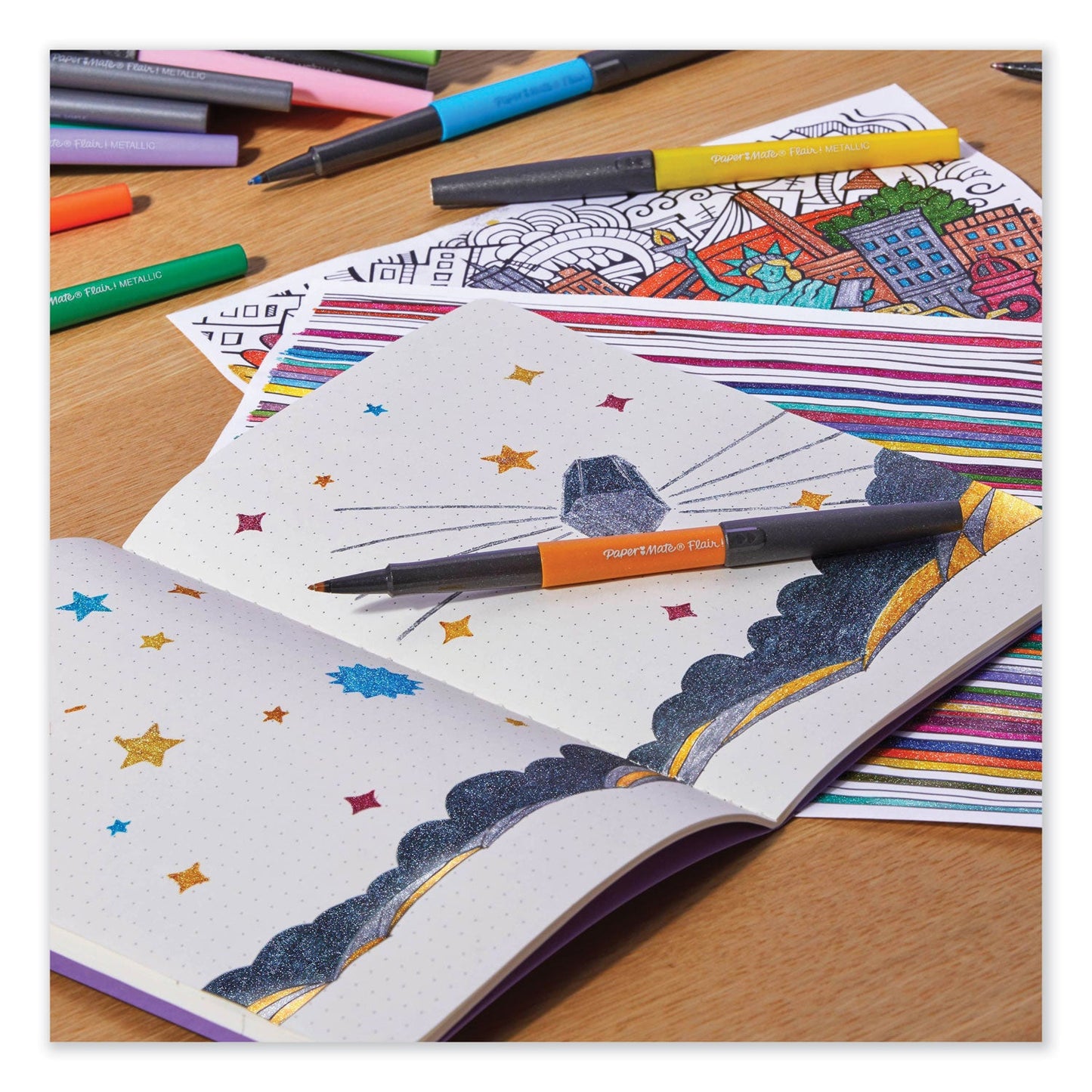 papermate-flair-ultra-fine-tip-metallic-pens-num-pap2134319_5