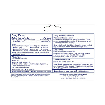 Banophen™ Itch Relief 2% - 0.1% Strength Cream 30 Gram Tube (497987_EA)