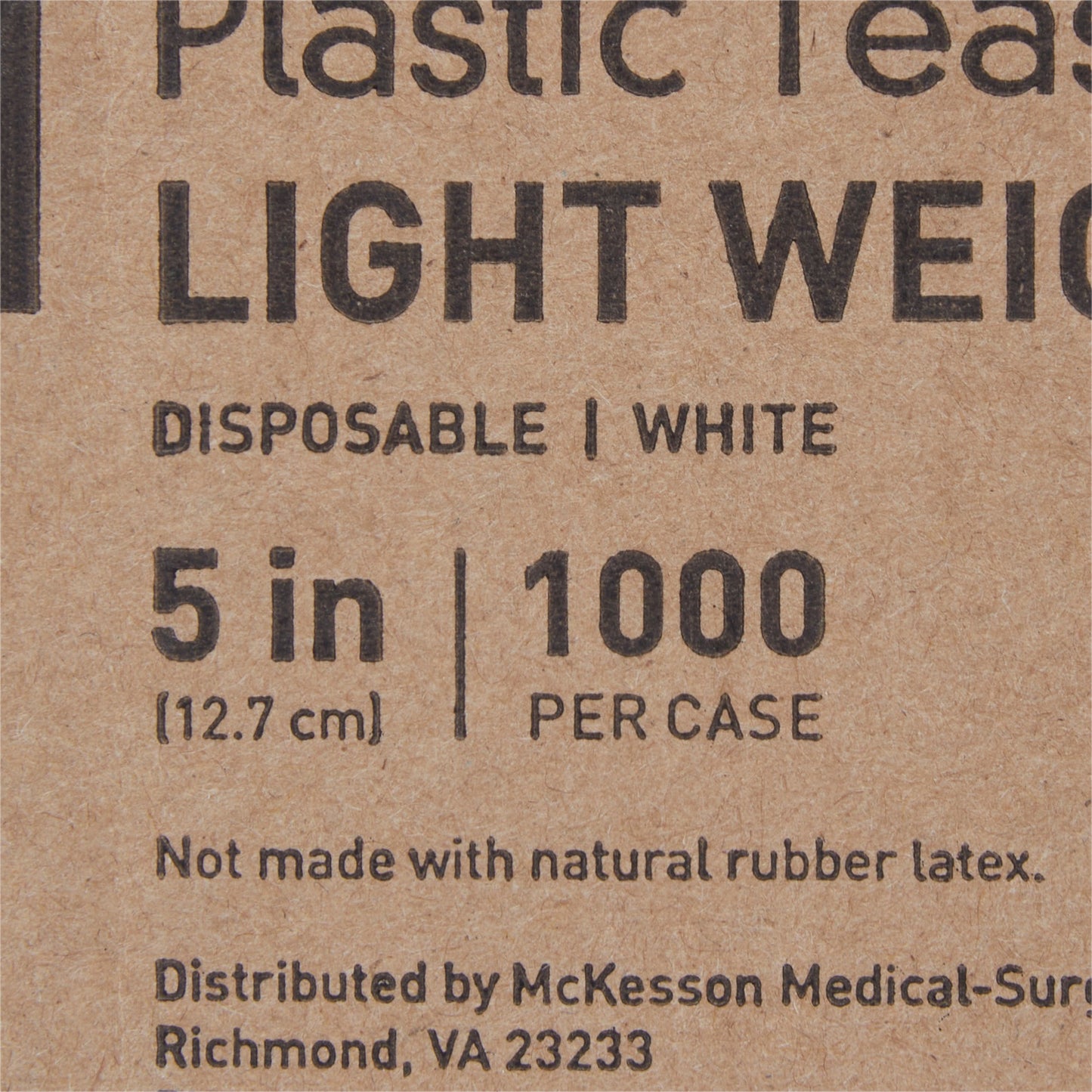 McKesson Teaspoon General Purpose White Polypropylene (491977_CS)