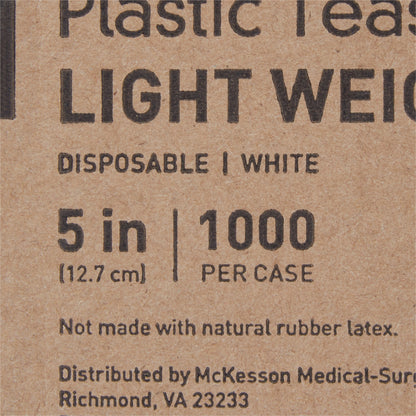 McKesson Teaspoon General Purpose White Polypropylene (491977_CS)