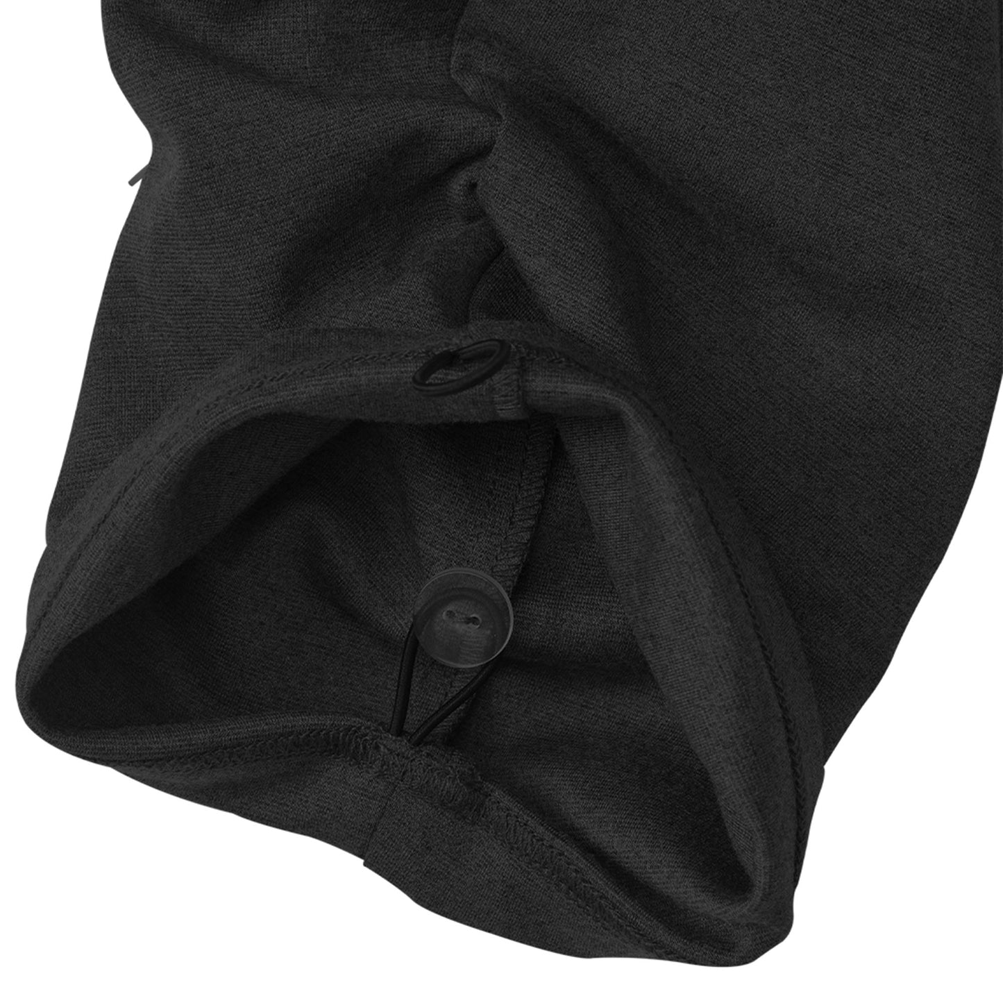 Silverts® Adaptive Pants Back Overlap 3X-Large Black Female (1219553_EA)