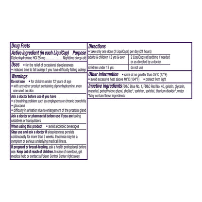 ZzzQuil™ Sleep Aid 12 per Box Caplet 25 mg Strength (832767_CT)