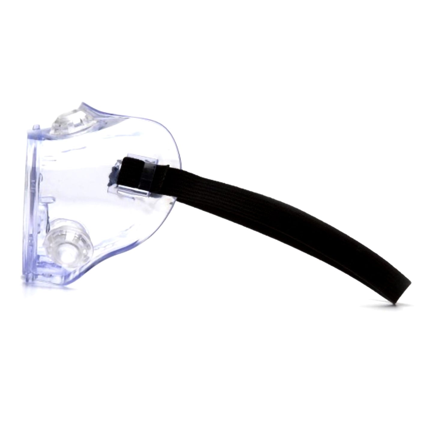 Pyramex® Protective Goggles Fit Over Uncoated Clear Tint Polycarbonate Lens Clear Frame Elastic Strap One Size Fits Most (1239058_BX)