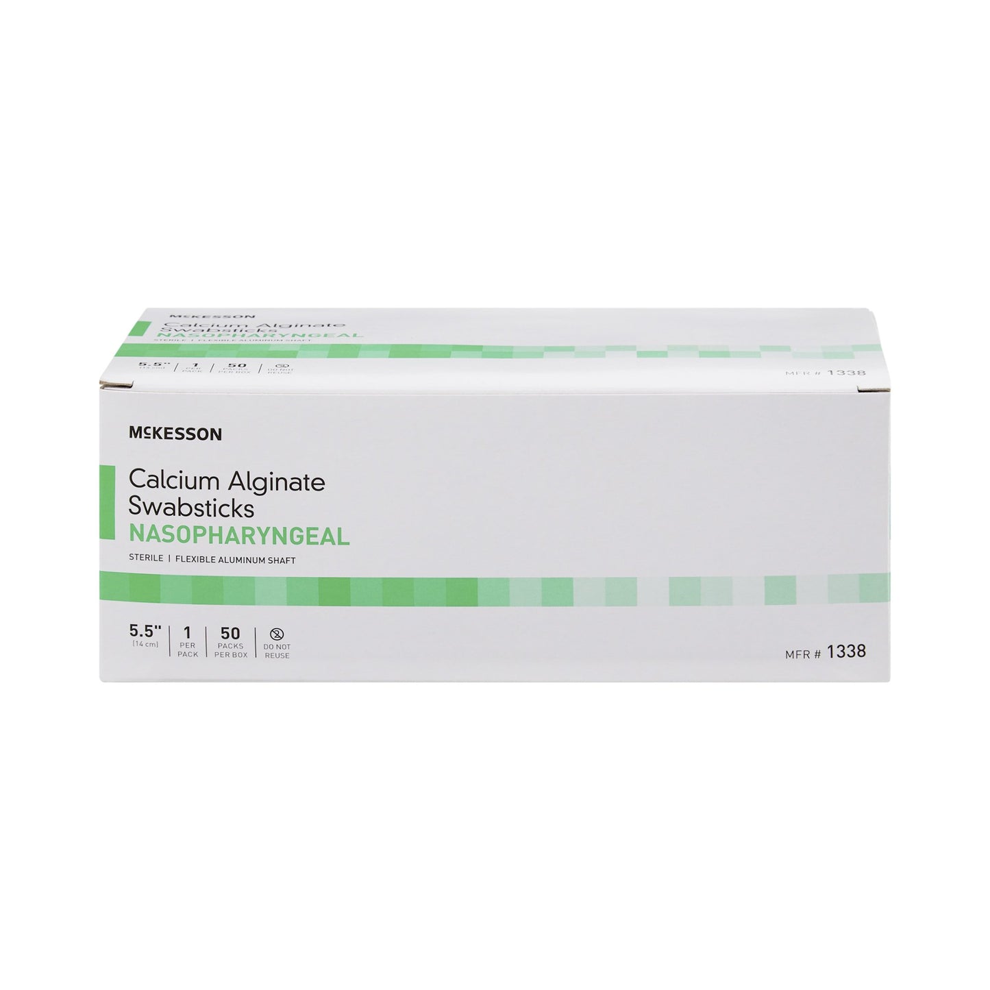 McKesson Nasopharyngeal Collection Swab 5-1/2 Inch Length Sterile (883891_BX)