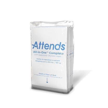 Attends® Supersorb Advanced Disposable Underpad 30 X 36 Inch Dry-Lock® Core Heavy Absorbency (680802_CS)