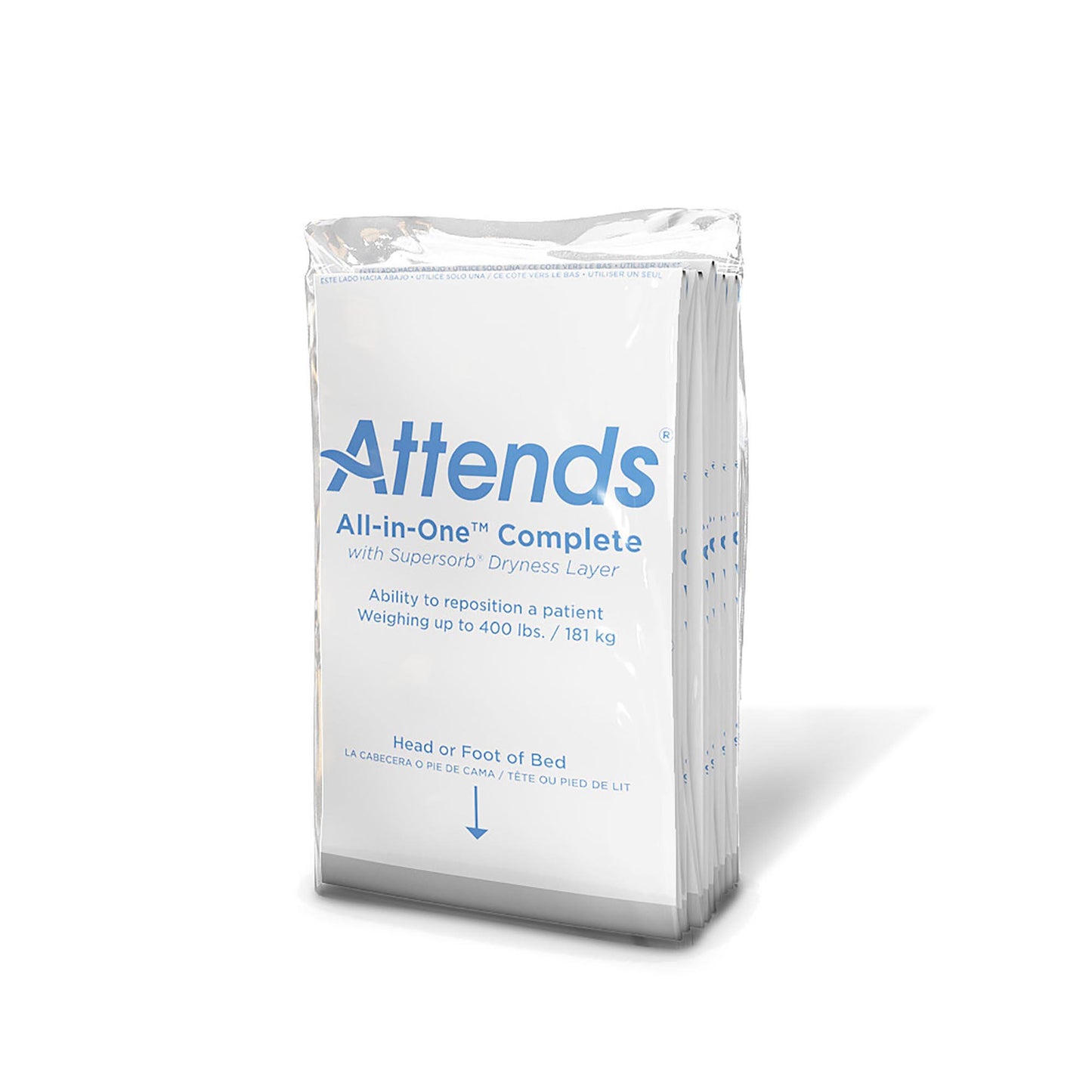 Attends® Supersorb Advanced Disposable Underpad 30 X 36 Inch Dry-Lock® Core Heavy Absorbency (680802_PK)