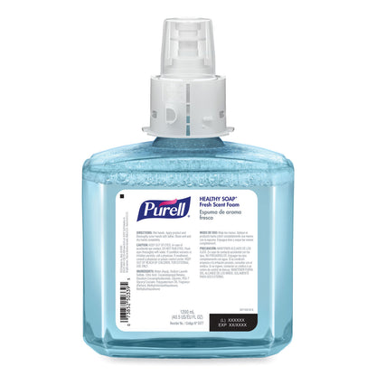 PURELL® HEALTHY SOAP Foam Refill, For ES4 Dispensers, Cranberry Scent, 1,200 mL, 2/Carton (GOJ507702)