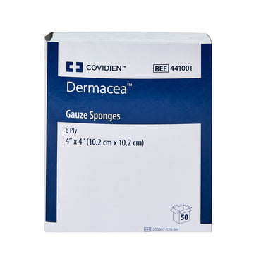 Dermacea™ Gauze Sponge 4 X 4 Inch 8-Ply Sterile 2 per Pack (742150_CS)