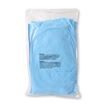 Snug-Fit® Stretcher Sheet Fitted 40 X 89 Inch Blue Nonwoven Disposable (483444_CS)