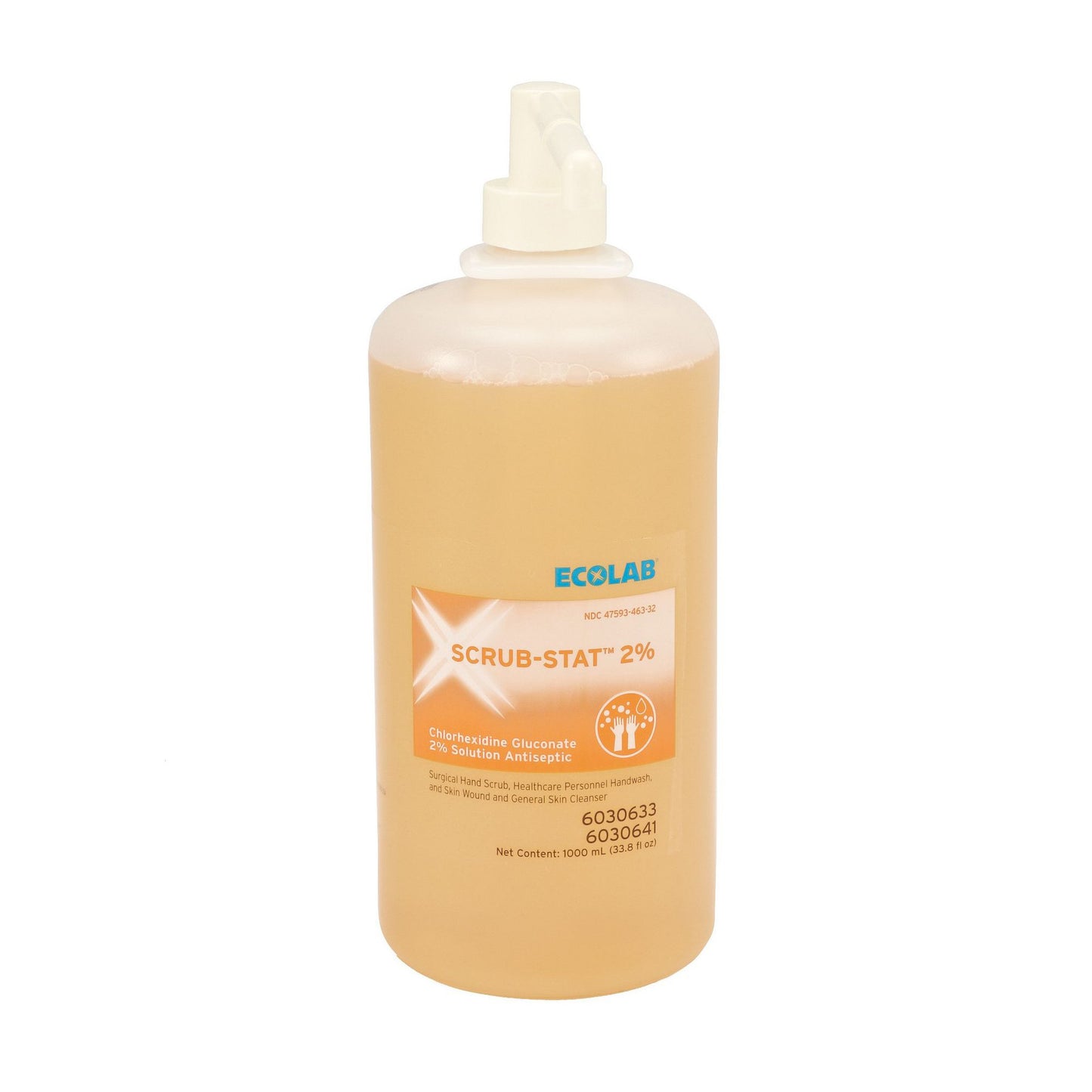 Scrub-Stat™ 2% Surgical Scrub Solution 1,000 mL Bottle 2% Strength CHG (Chlorhexidine Gluconate) NonSterile (389172_EA)