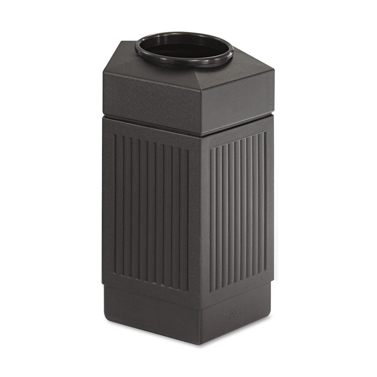 safco-canmeleon-pentagon-plastic-outdoor-trash-can-num-saf9485bl_2
