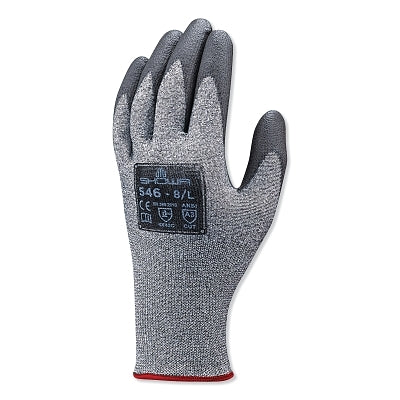 Showa Nitrile, Cut Resistant Gloves, Size 2-XL, A3 ANSI/ISEA Cut Level, Gray (845-546XXL-10)