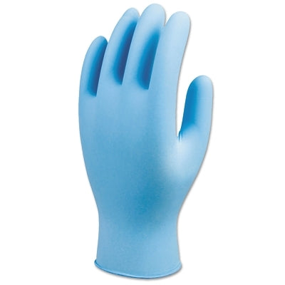 Showa 9905 Series Disposable Nitrile Gloves, Powder Free, 6 mil, Small, Blue (845-9905PFS)