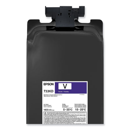Epson® T53KD20 (T53K) UltraChrome DS Ink, Violet, 2/Pack (EPST53KD20)