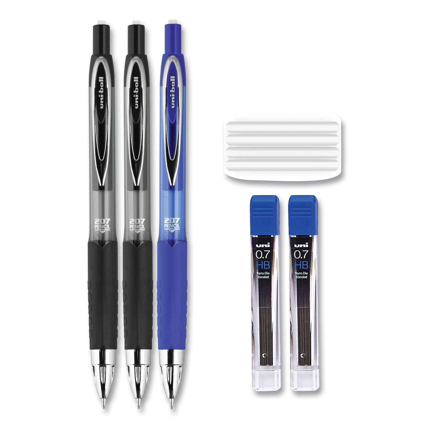 uni-ball-207-mechanical-pencil-with-lead-and-eraser-refills-num-ubc70139_4